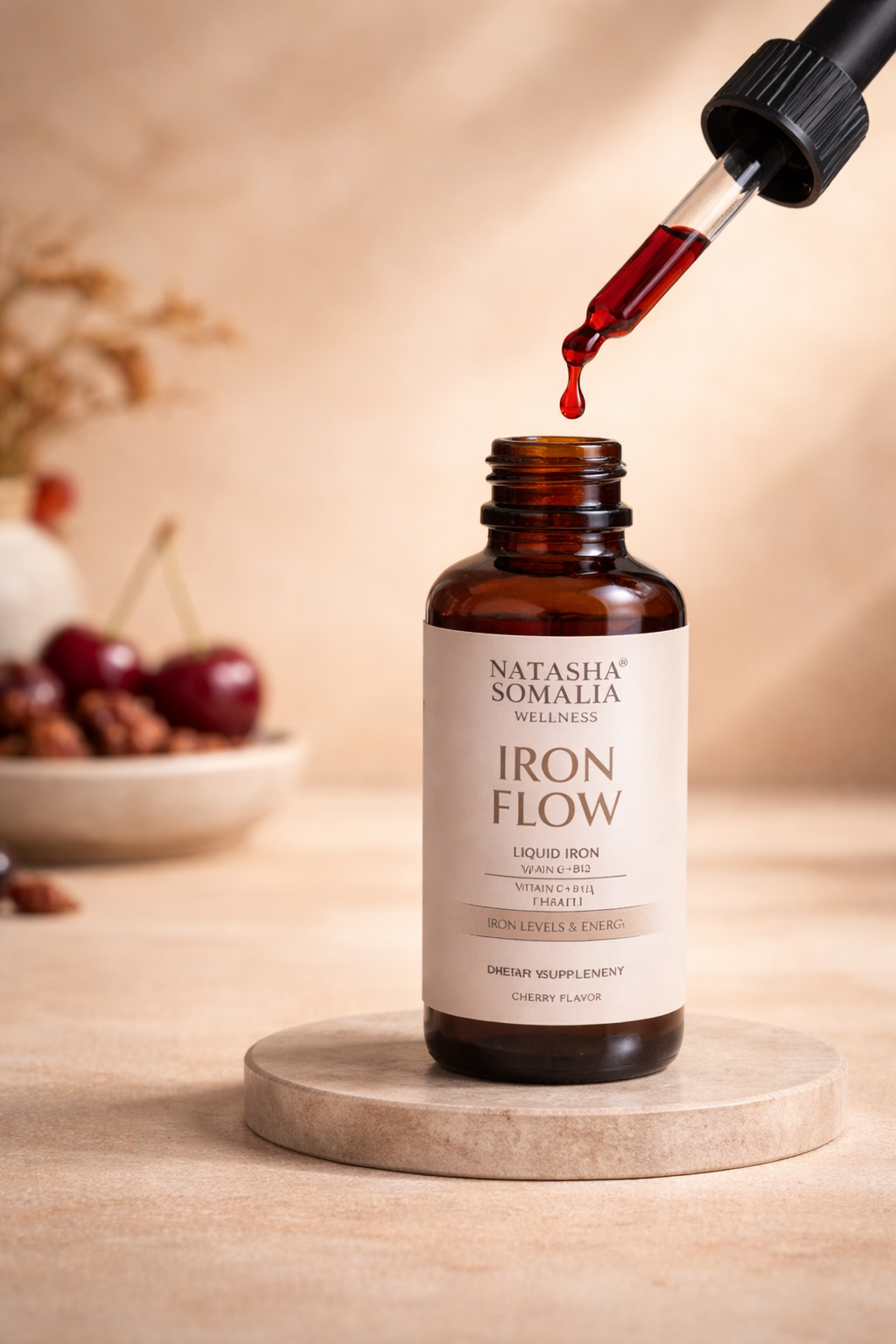 Iron Flow
Gentle Chelated Liquid Iron + Vitamin C + B12